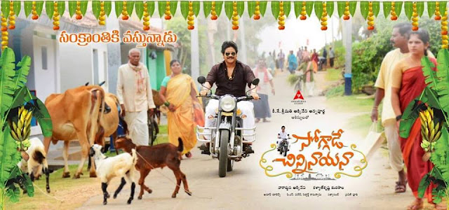  Soggade Chinni Nayana is a family drama Telugu film features Nagarjuna in a dual role while Ramya Krishnan and Lavanya Tripathi would be seen as the female leads, directed by debutante director Kalyan Krishna and jointly produced by Nagarjuna and Ram Mohan P.