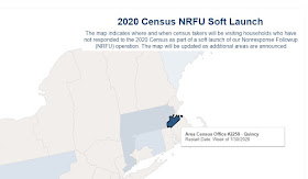 2020 Census map, Franklin is covered by the Quincy office