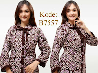 Model Baju Batik Yang Lagi Trend