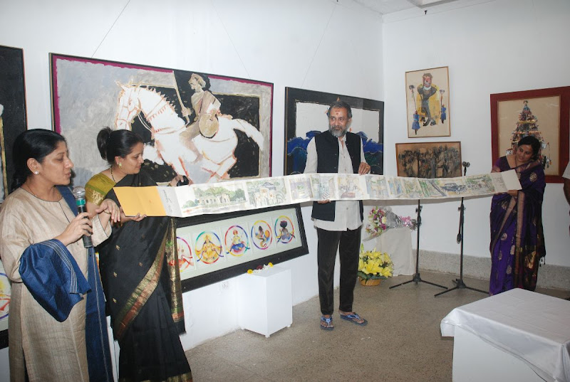 Art Director Thota Tharrani Art Exhibition  Inauguration Stills Photos film pics