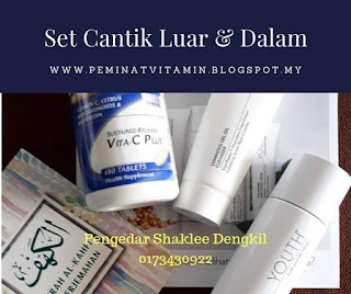 Set Cantik Luar dan Dalam Shaklee