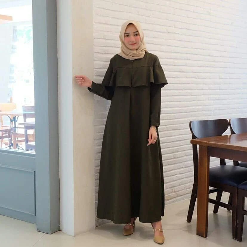 40 Model Gamis Modern Wanita Terbaru Kekinian 2020 2021