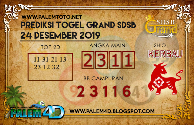 Prediksi GSB 24 Desember 2019