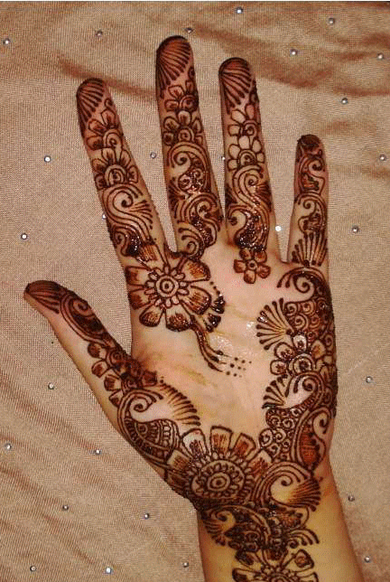 I collect Latest Simple Mehndi Designs For Hands for those who have short 