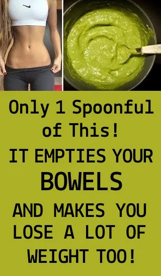 Only 1 Spoonful Of This, It Empties Your Bowels And Makes You Lose A Lot Of Weight Too! 