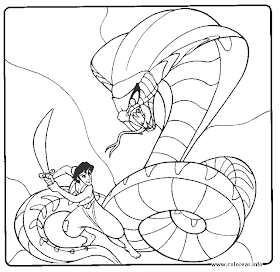 Disney Coloring Pages,aladin