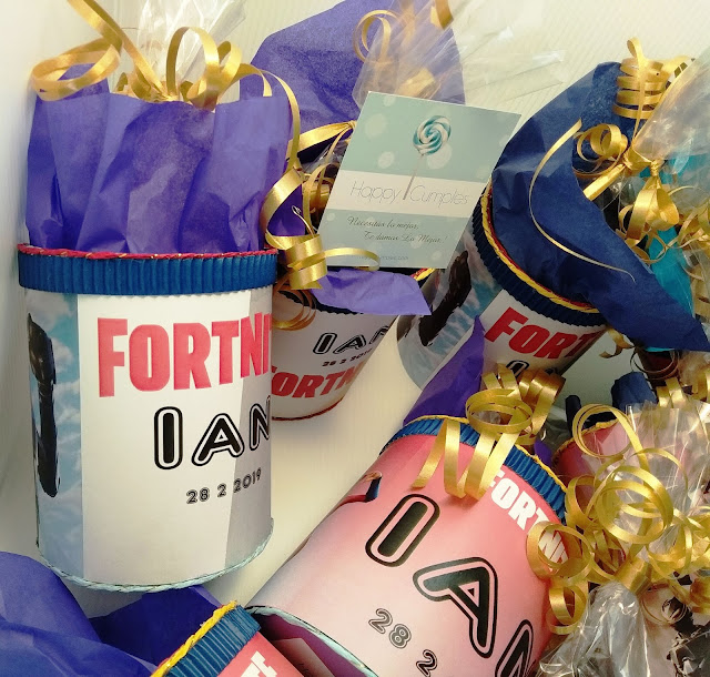 cajas chuches fornite- cajas personalizadas