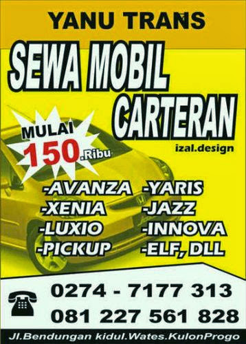 rental mobil Jogja yanu trans