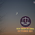 New Moon in Libra October 2021 | Trăng non tháng 10