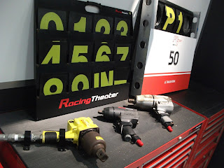 F1　レース　サインボード　エアー工具
