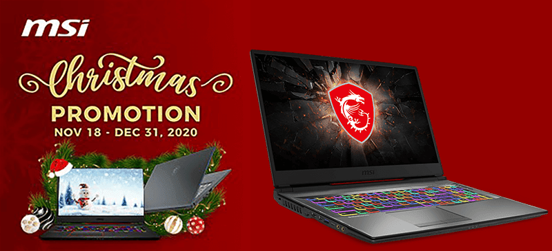 MSI Philippines announces Christmas Promotions and #MakeSomeoneSmile campaign