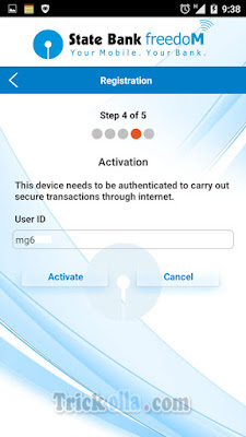 Activate sbi mobile banking