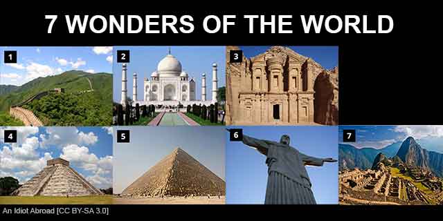 The Great Pyramid and the 7 Wonders of the World