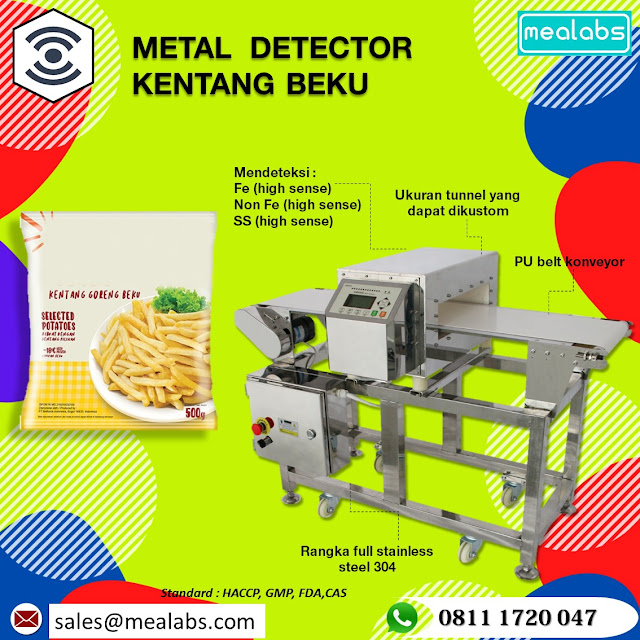 Metal Detector Kentang Beku