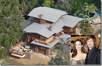 Rumah Termewah Selebriti Amerika - Brat Pitt house