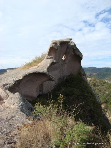 Las olas y la Boca del Hipopótamo en el Cerro de la Campana