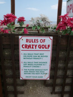 Crazy Golf on Mablethorpe Sea Front