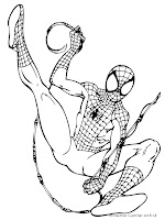 Mewarnai Gambar Spiderman  Mewarnai Gambar