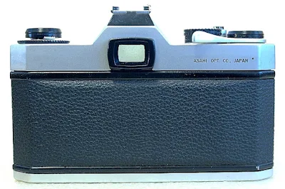 Pentax Spotmatic F, Back