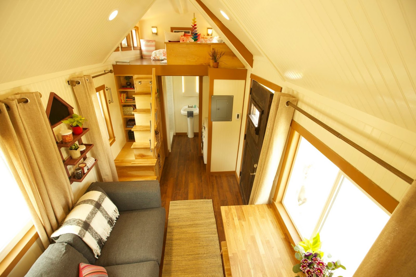 TINY HOUSE TOWN The 200 Sq Ft Family Tiny Home