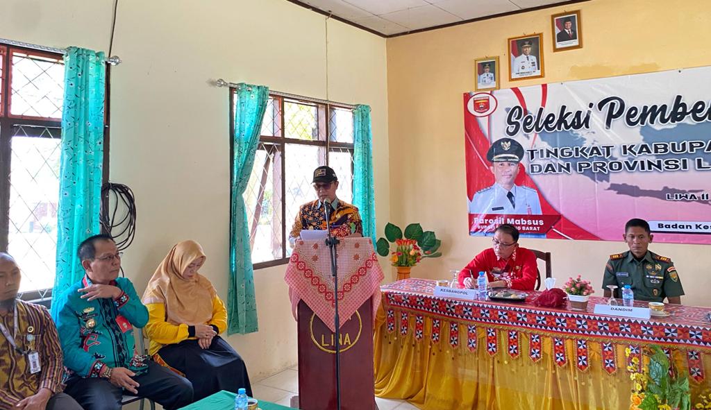 Seleksi Paskibraka 2025 Resmi Dimulai, Sekda Lambar: Ini Ajang Kaderisasi Pemimpin Bangsa