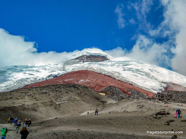 Base do Vulcão Cotopaxi, Equador, a 4.500 metros de altitude