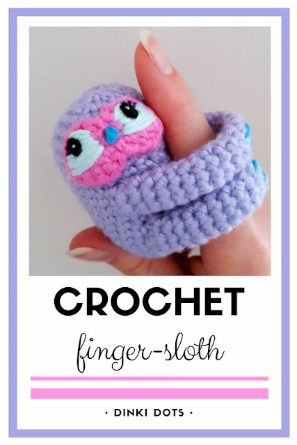 Crochet Finger Sloth