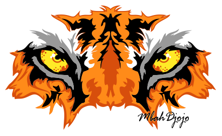 Vector Macan Format CorelDRAW  Belajar CorelDRAW