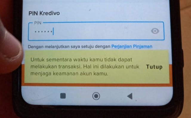 4 Solusi Mengatasi Sementara Waktu Tidak Bisa Melakukan Transaksi di Kredivo