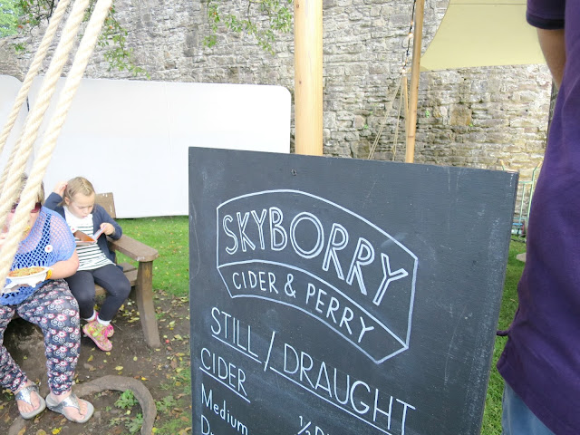 Abergavenny Food Festival Bar Cider Perry Drinks Menu