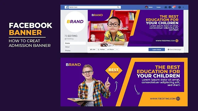 Education Web Banner Social Banner Template free download