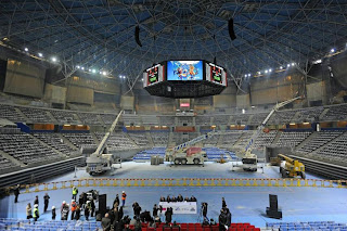 Reforma del interior del Buesa Arena, Vitoria.