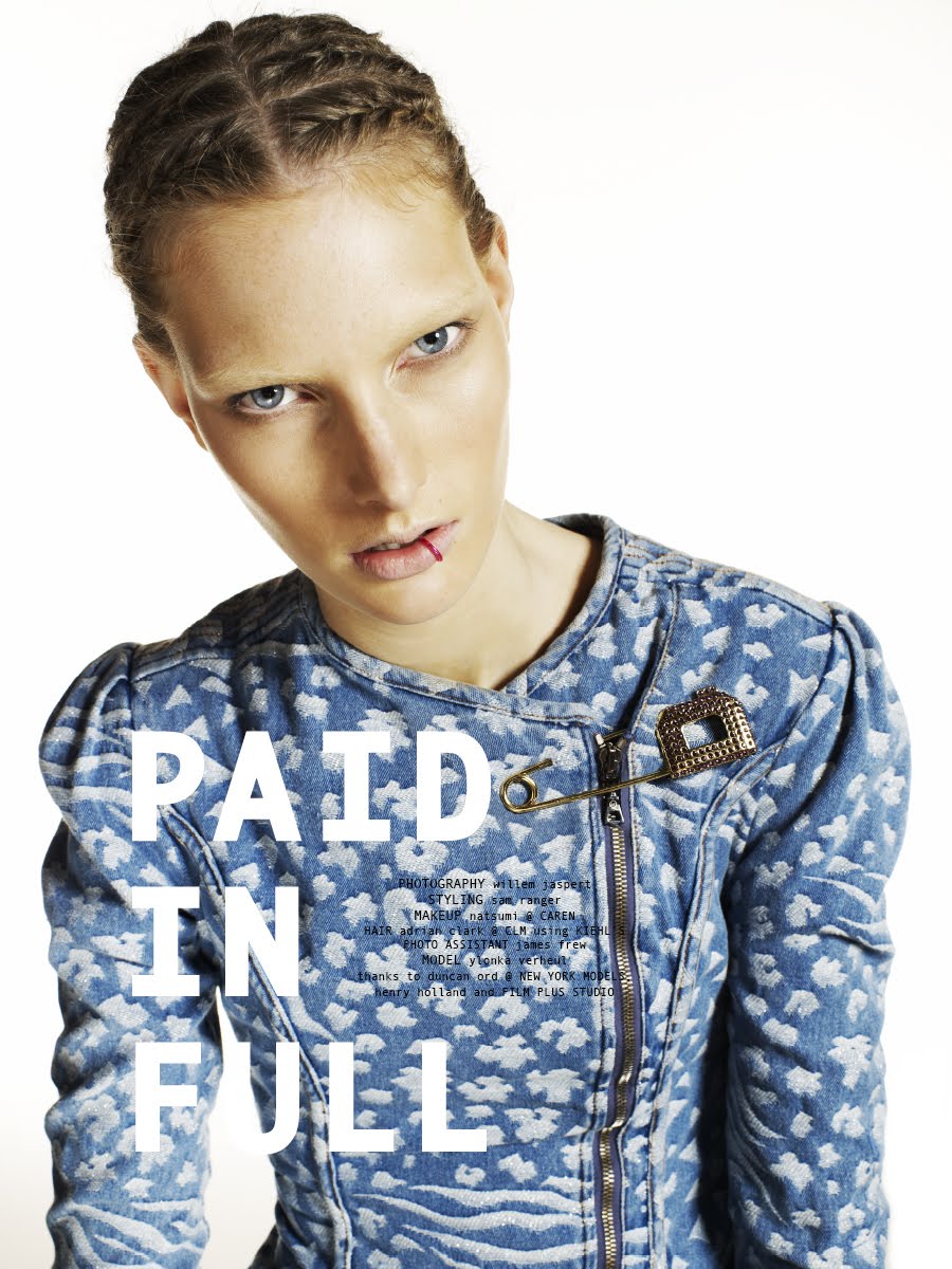 「PAID IN FULL」by Willem Jaspert / House Of Holland with Sam Ranger