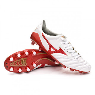 MIZUNO MORELIA NEO FERNANDO TORRES LTD ED FOOTBALL BOOTS White-High risk-Gold