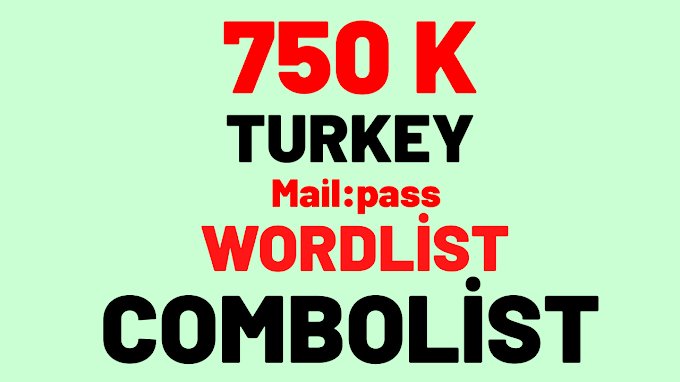 750K Turkey Mail:pass Combolist | Wordlist