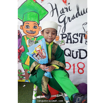 irfan, irfan hensem, graduation day, pasti 2018, graduation pre school