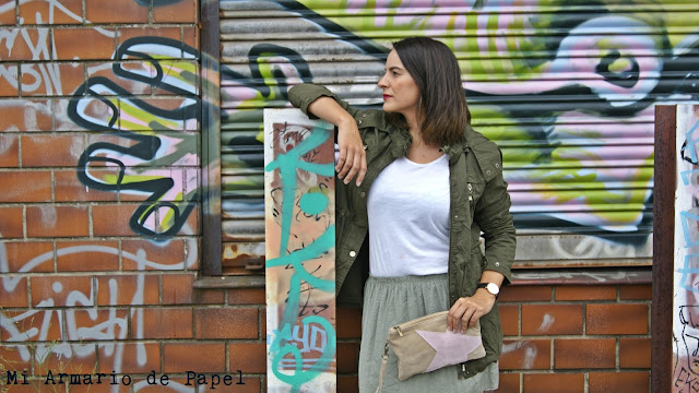 Look Trenddie Falda Verde Parka 4