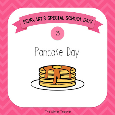 February's Special School Days compilation with teaching ideas