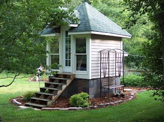 Casa pequeña de jardín