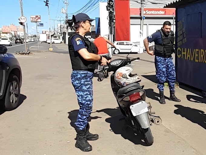 CACHOEIRINHA: Guarda Municipal prende homem que conduzia moto furtada