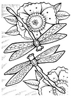 	HAED схемы вышивки художника Ching-Chou  Kuik	"	CCK QS 329 Dragonflies	