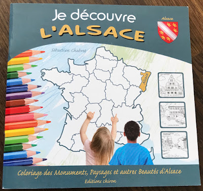 cahier coloriage Alsace 