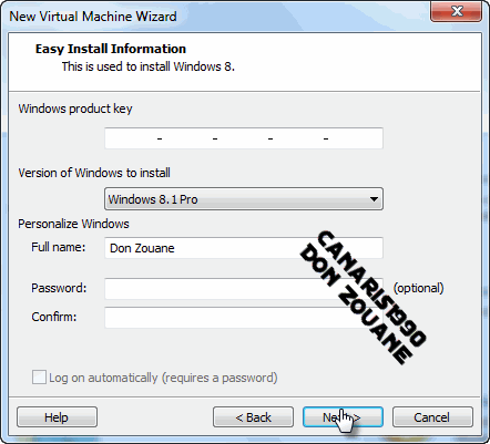 خطوات العمل على برنامج Vmware workstation