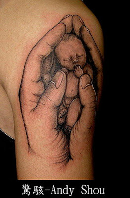 baby hands free tattoo gallery