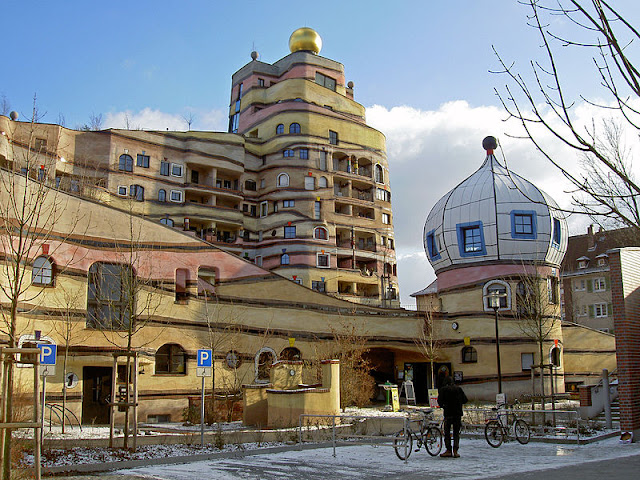 Waldspirale (Hundertwasser), Darmstadt, Alemanha