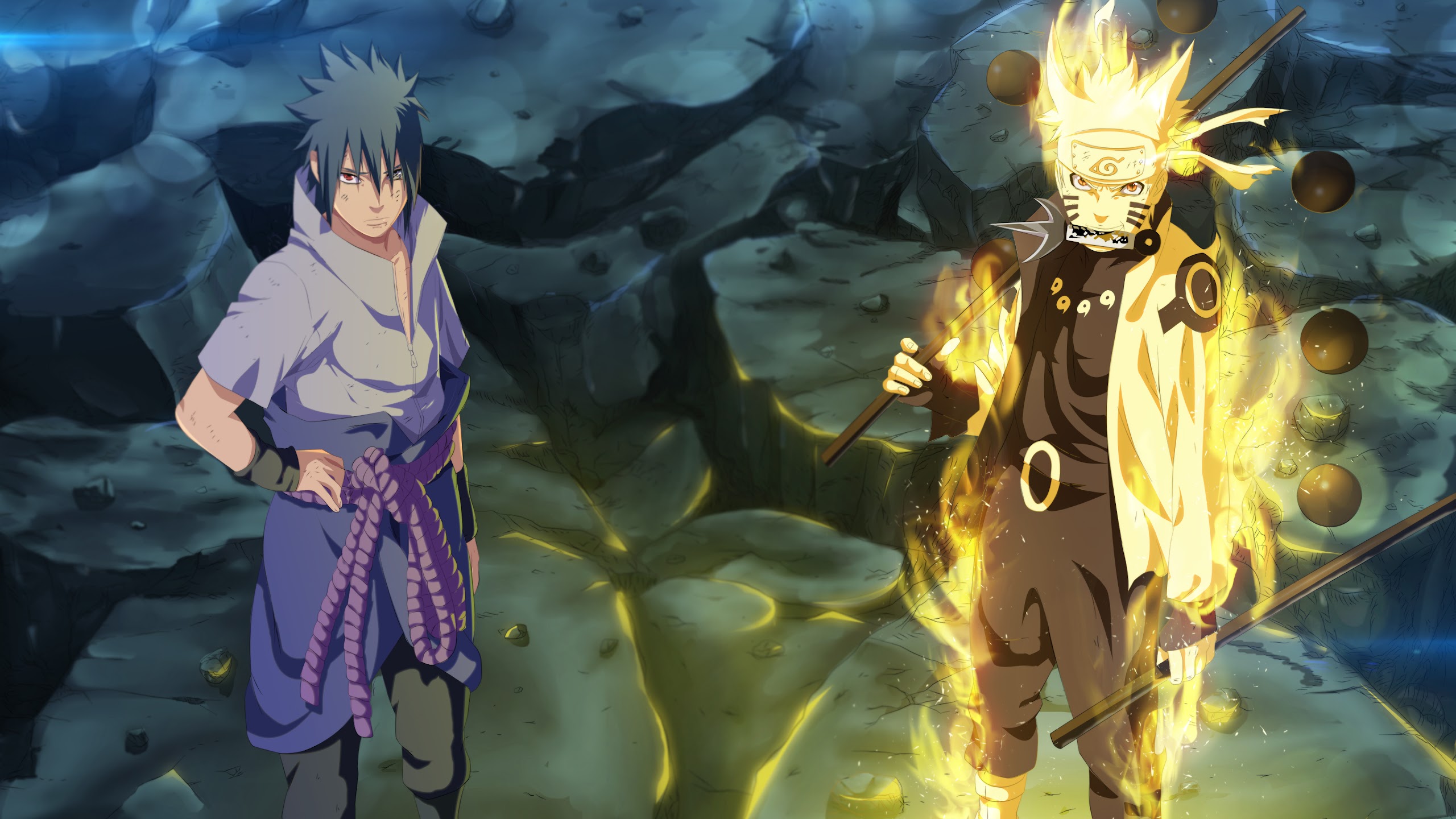 Naruto, Sasuke, 4K, #56 Wallpaper