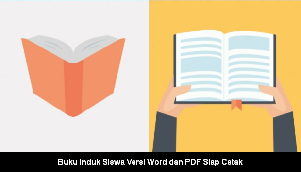 Buku Induk Siswa Versi Word dan PDF Siap Cetak