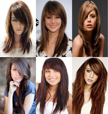 Haircuts With Layers And Side Bangs