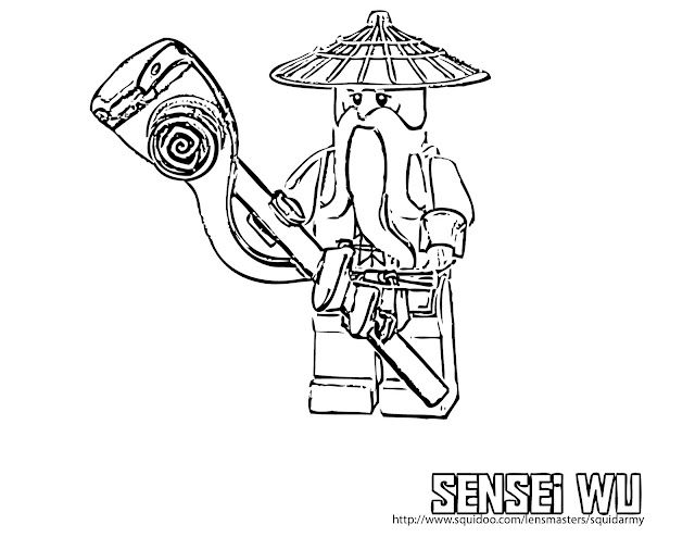 highest quality ninjago coloring pages