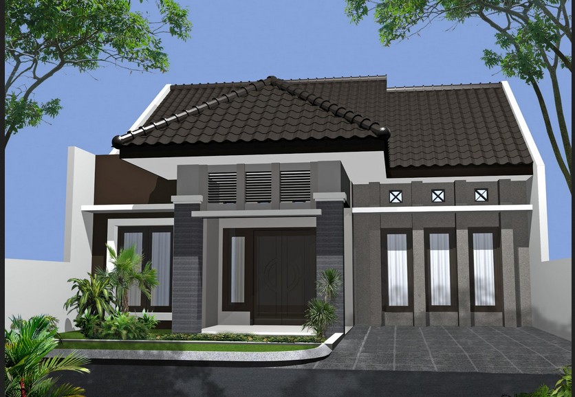 60 Desain  Rumah  Minimalis Modern  1 Lantai Type 45 Terbaru Berbagai Model DISAIN RUMAH  KITA